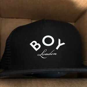 Black Mesh Cap